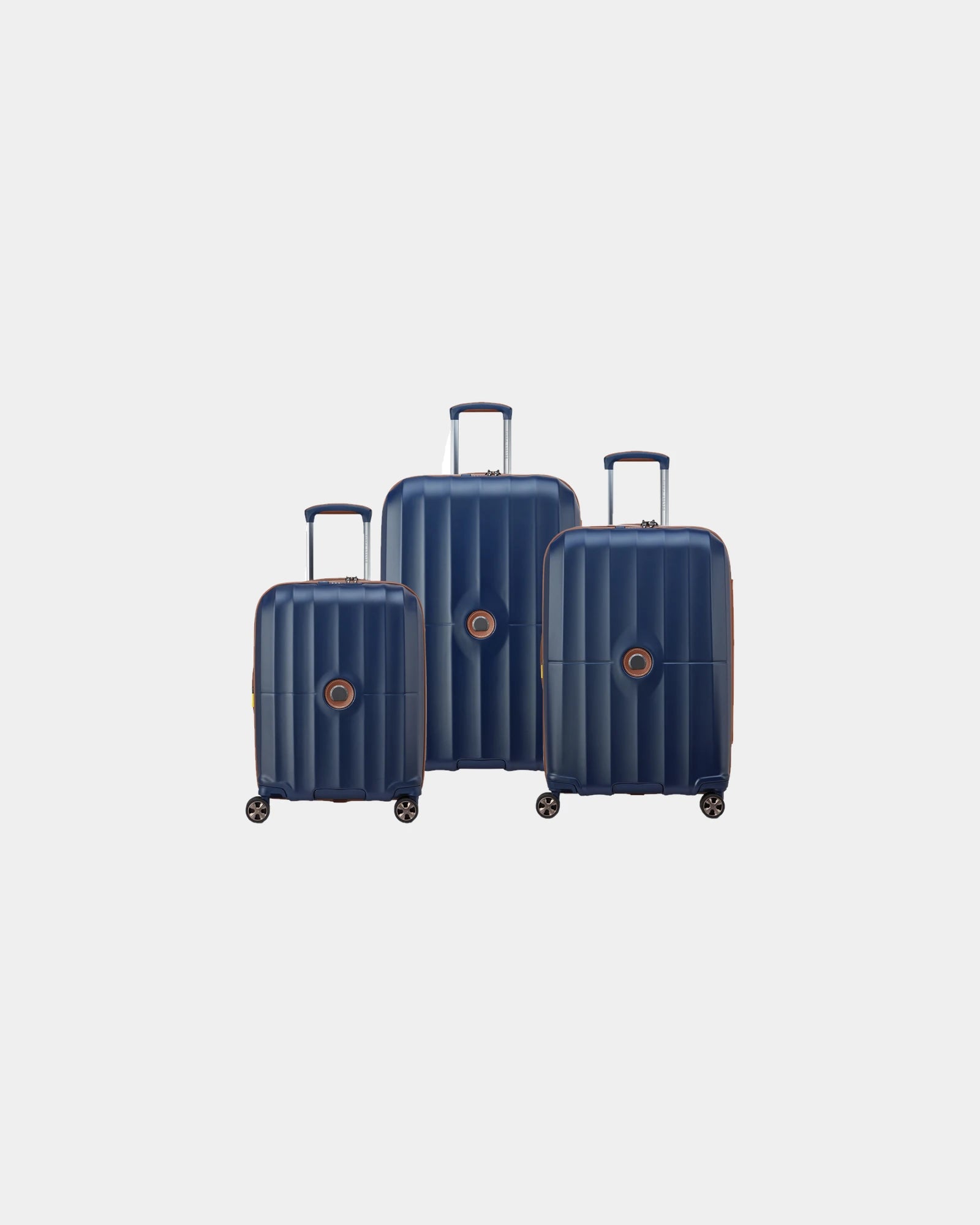 Set 3 trolley Delsey Carrousel 2 da personalizzare - Blu