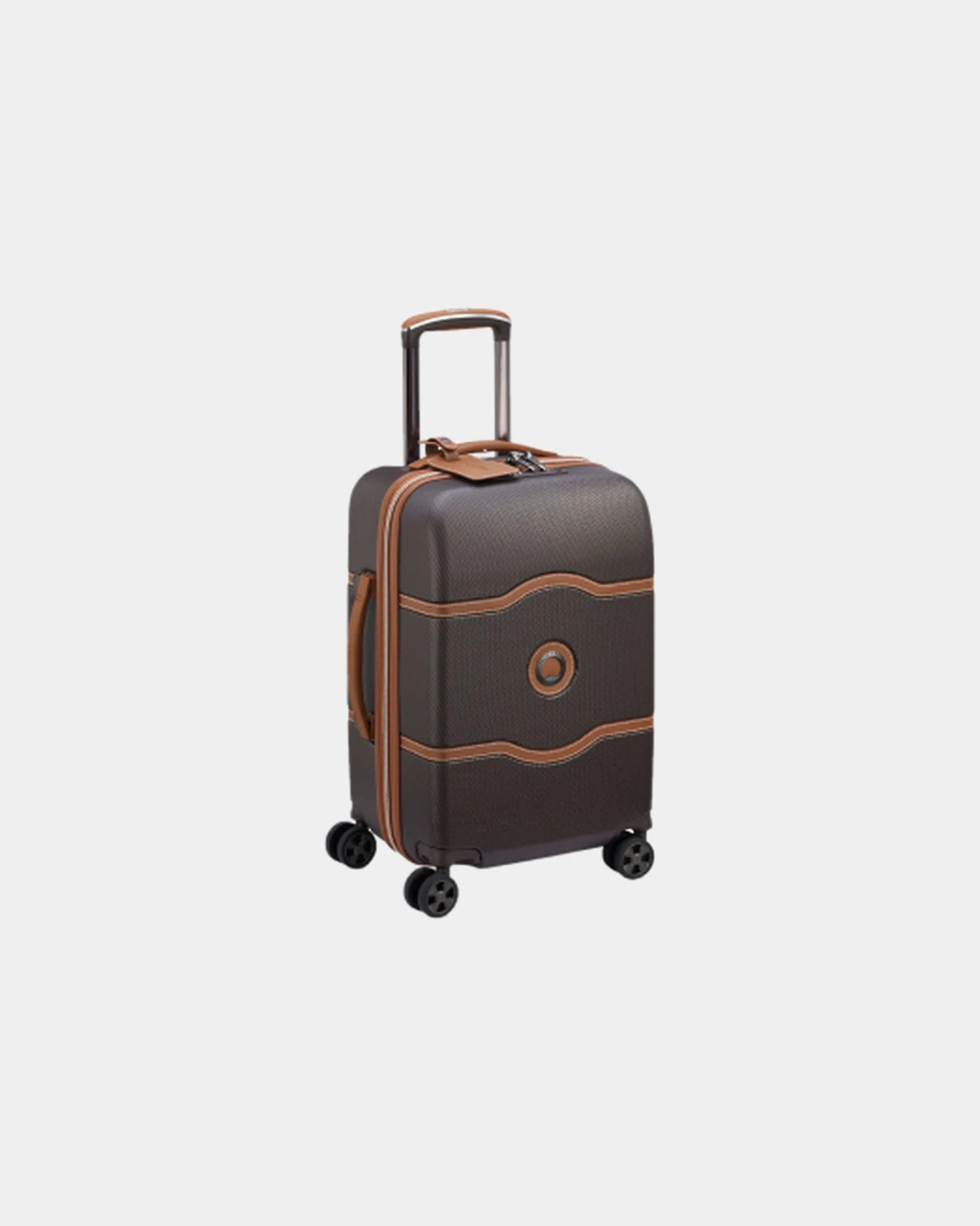 Trolley policarbonato Delsey Chatelet Air da personalizzare - Marrone