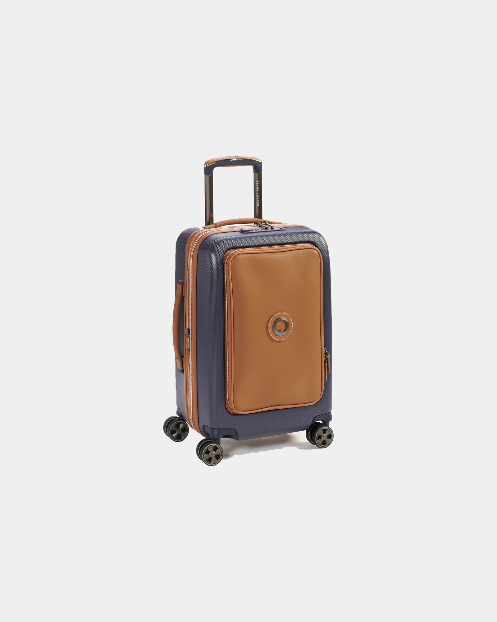 Trolley Delsey Chatelet Air 2.0 55cm da personalizzare - Blu marino