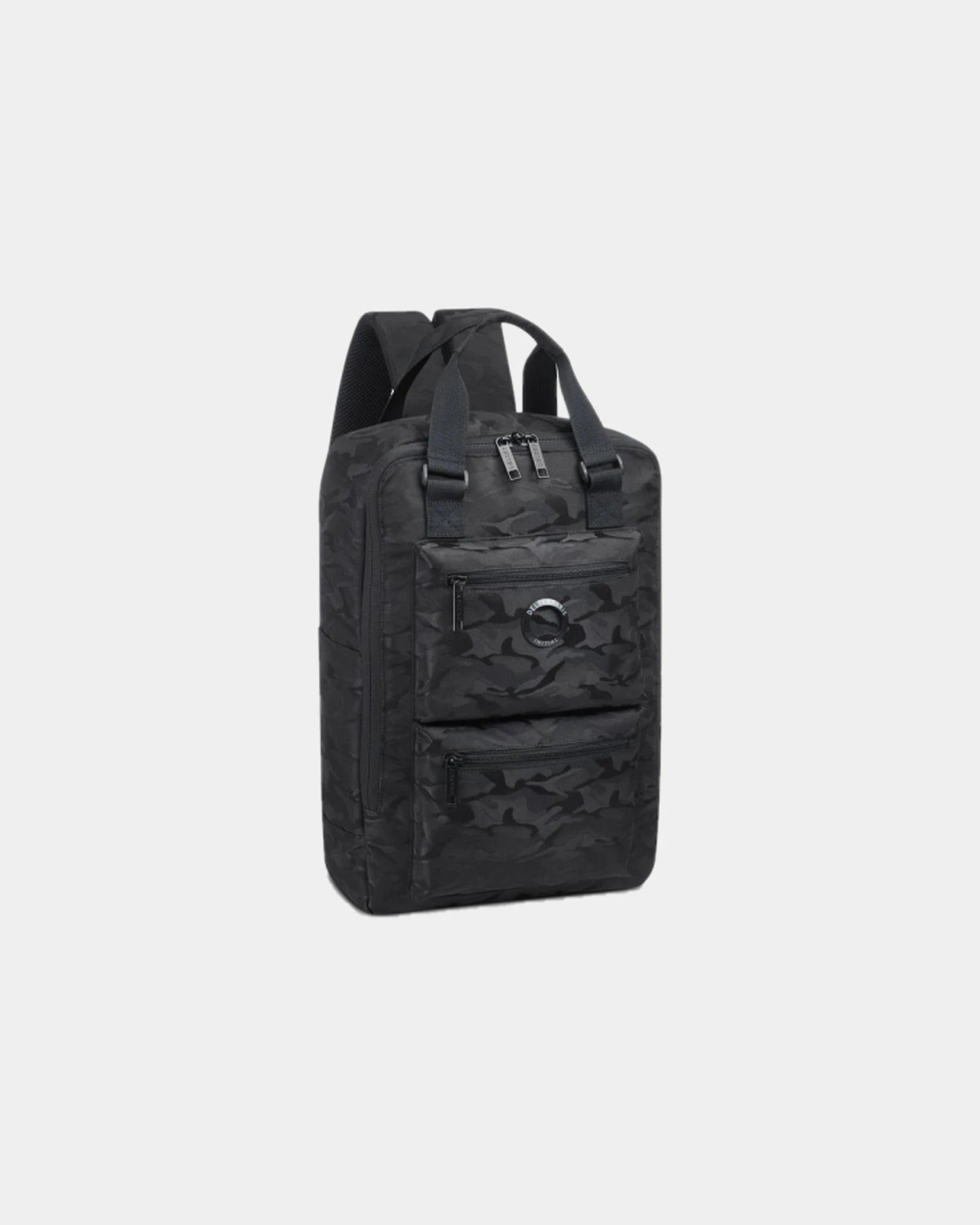 Zaino RPET Delsey Citypak 15.6" da personalizzare - Camouflage Nero