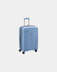 Trolley policarbonato Delsey Freestyle da personalizzare - Blu cielo