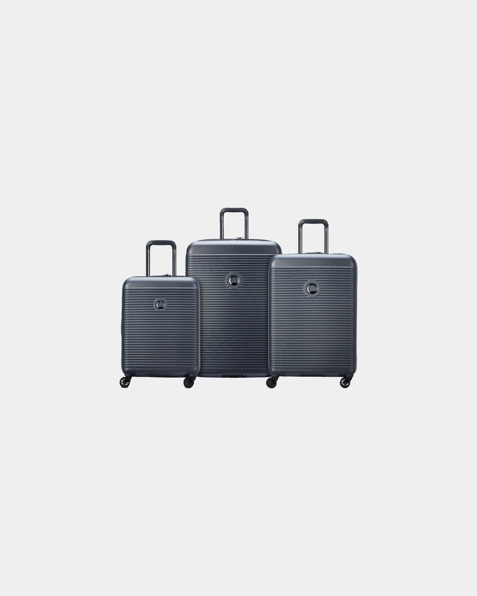 Set 3 trolley Delsey Freestyle da personalizzare - Grafite
