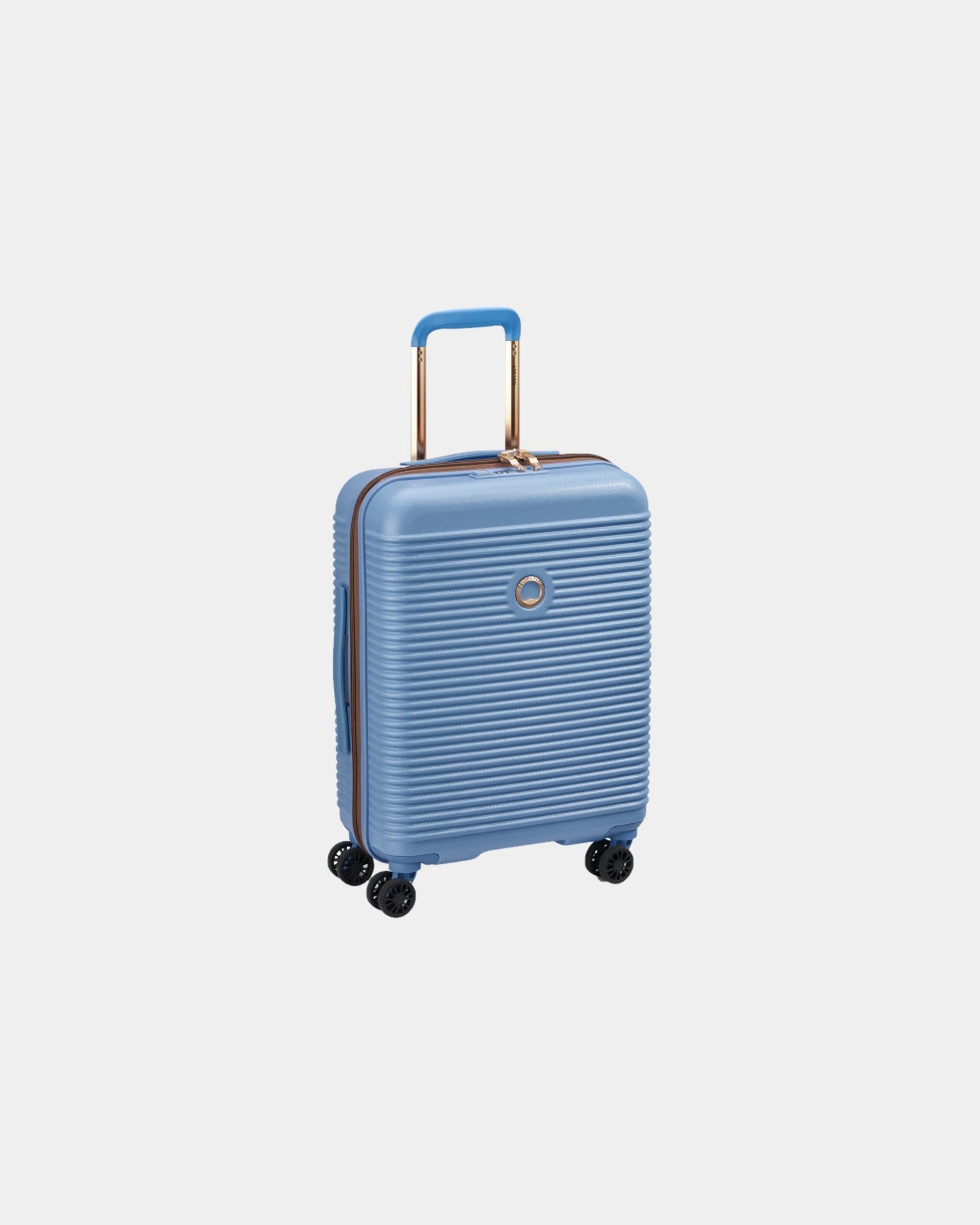 Trolley cabina Delsey Freestyle S 55 cm da personalizzare - Blu cielo