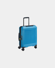 Trolley riciclato Delsey Lutece SE 55 cm da personalizzare - Blu pavone