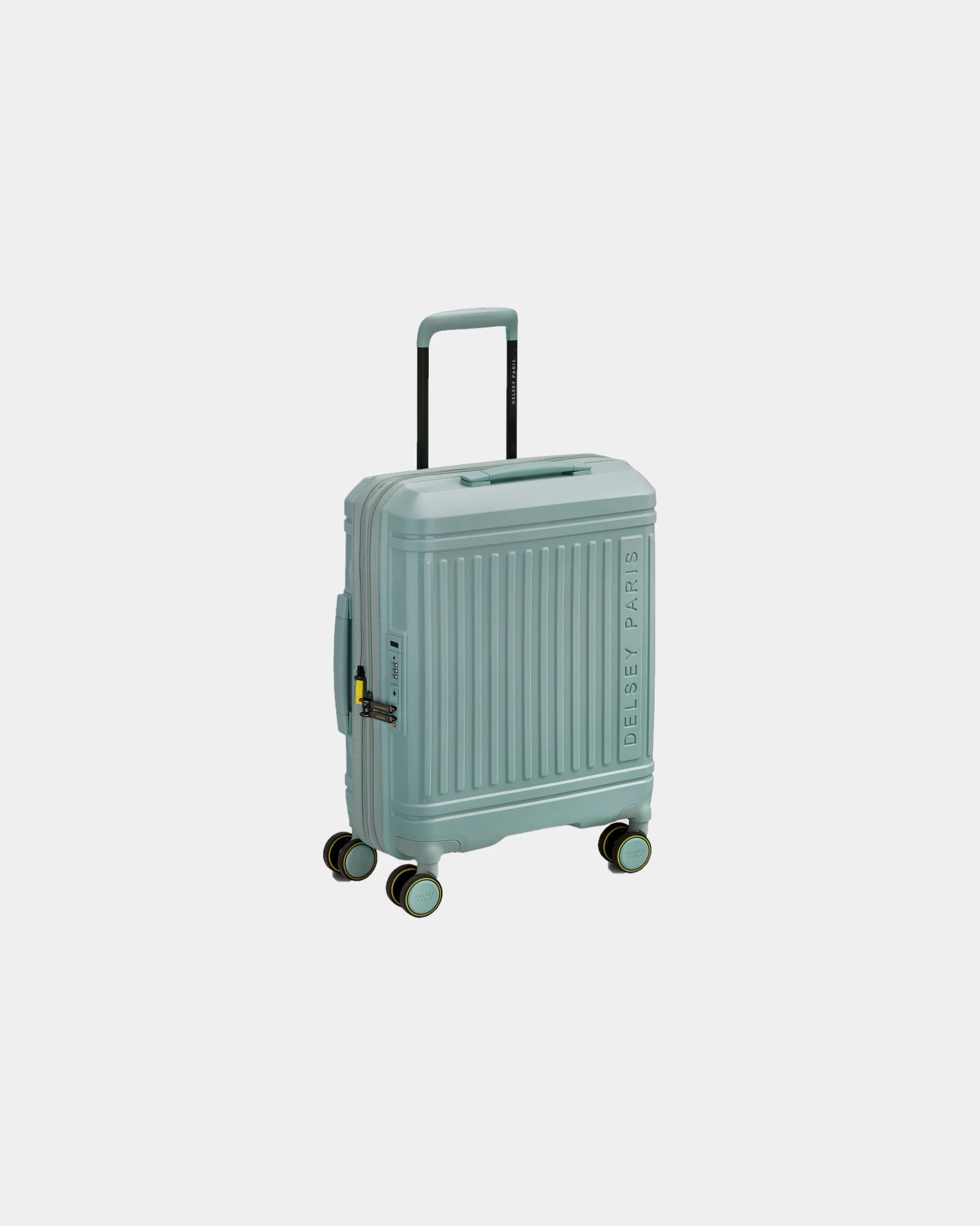 Trolley riciclato Delsey Lutece 55 cm da personalizzare - Verde Salvia