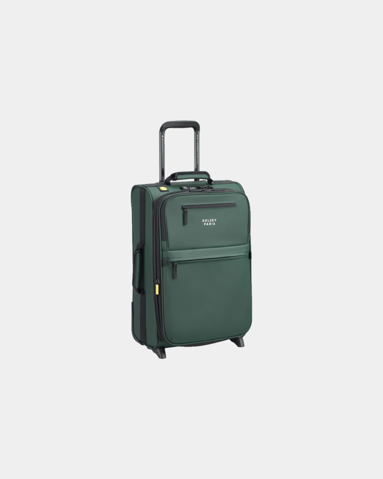 Trolley riciclato Delsey Maubert 2.0 55 cm da personalizzare - Verde militare
