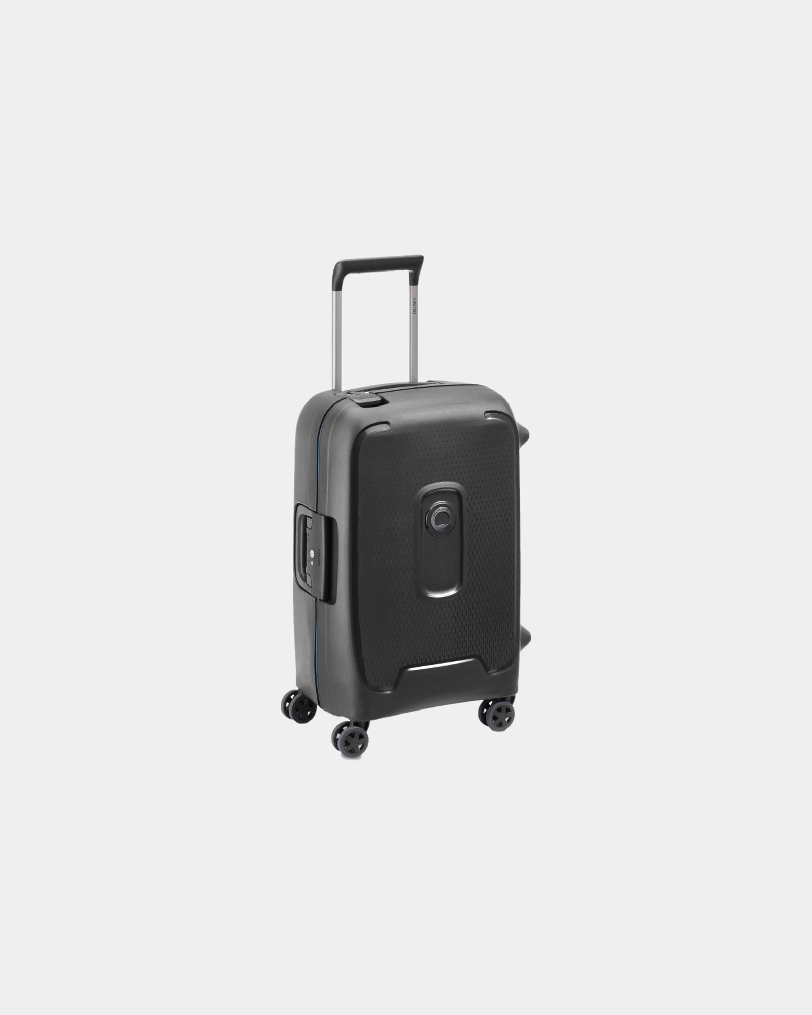 Trolley riciclato Delsey Moncey 55 cm da personalizzare - Nero