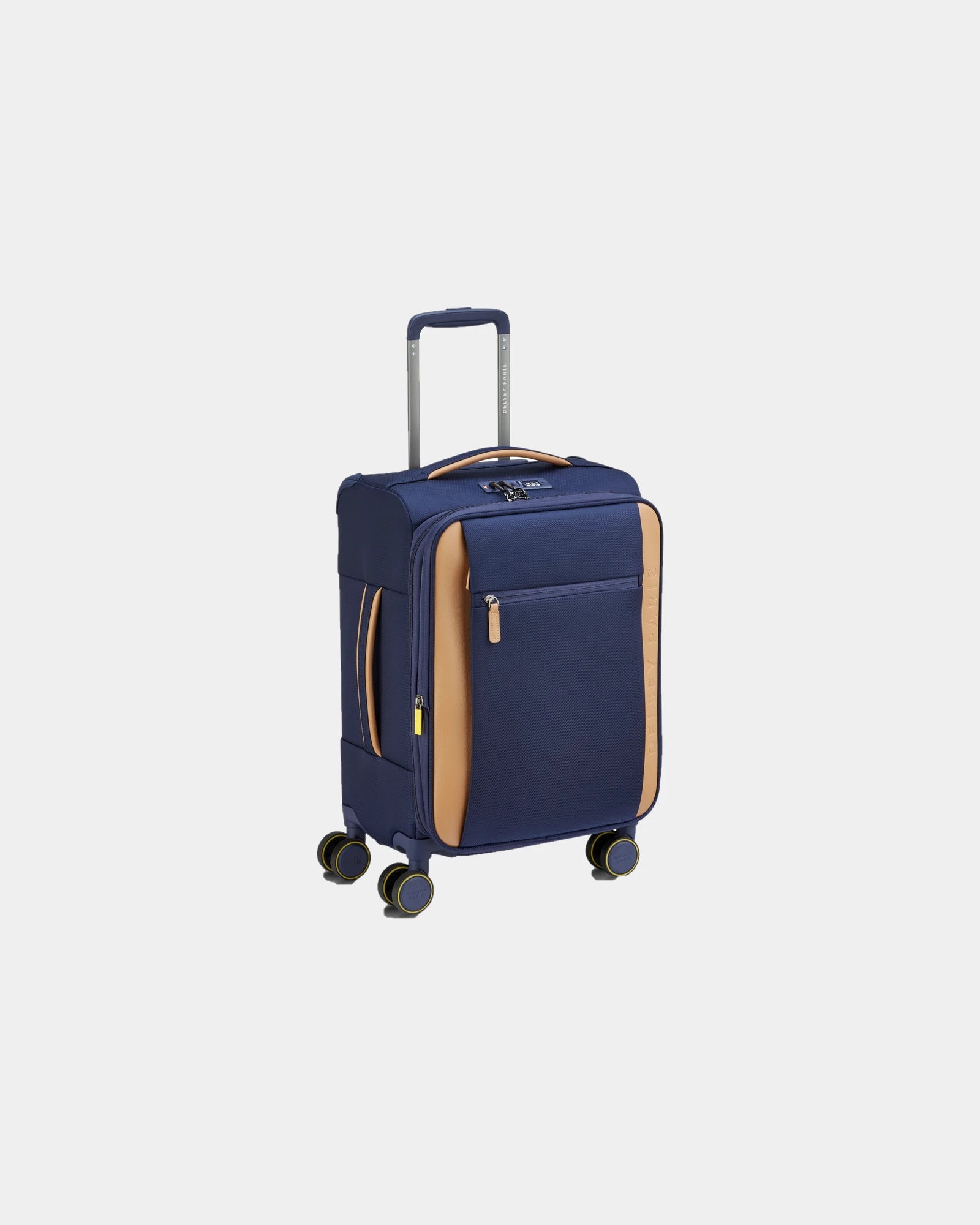 Trolley riciclato Delsey Montmartre 3 da personalizzare - Blu Navy