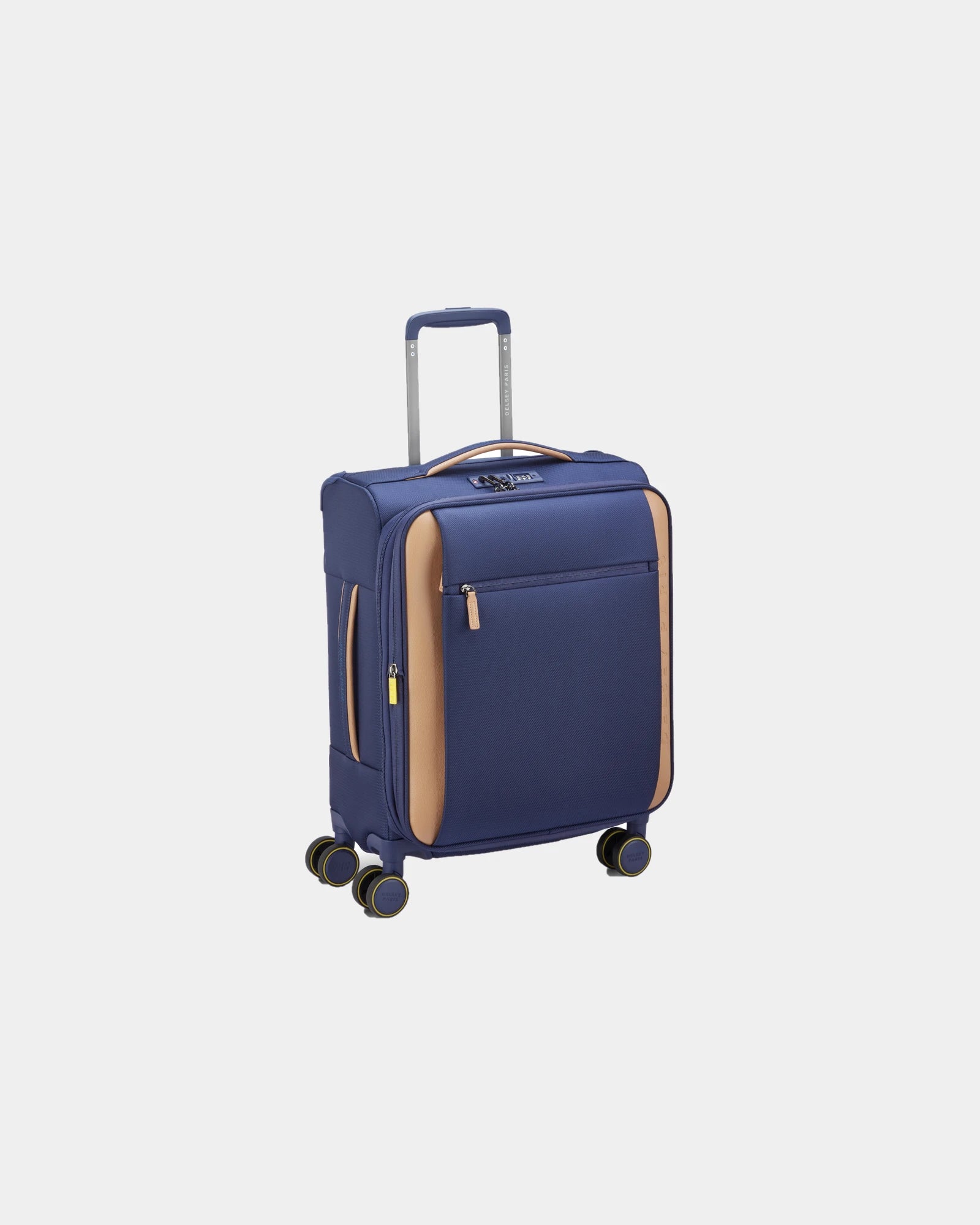 Trolley riciclato Delsey Montmartre 3 da personalizzare - Blu Navy