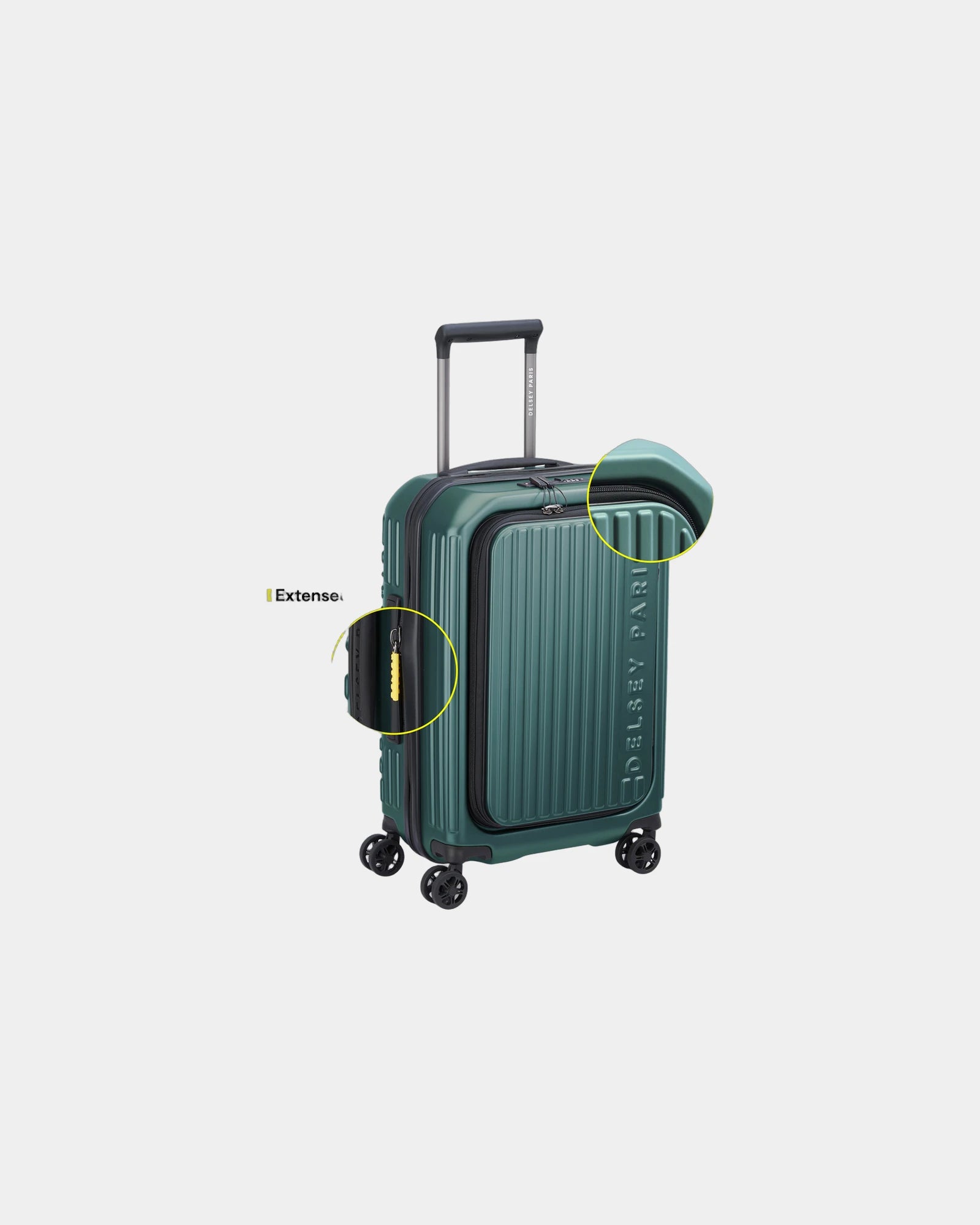 Trolley Delsey Securitime Zip 55 cm da personalizzare - 1