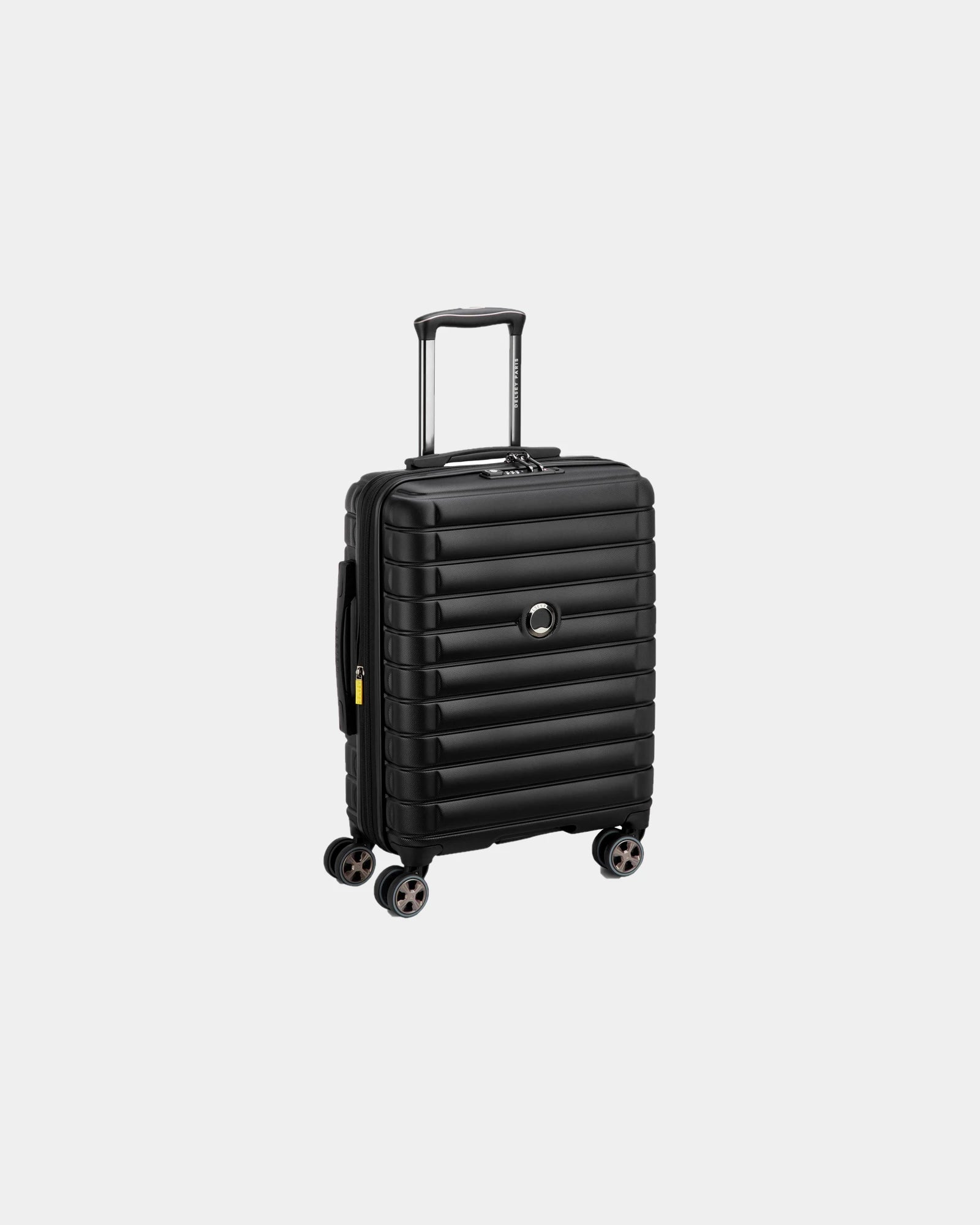 Trolley Delsey Shadow 5.0 55 cm da personalizzare - Nero