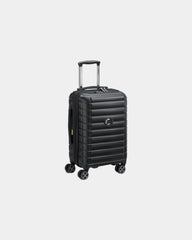 Trolley cabina Delsey Shadow 55cm da personalizzare - Nero