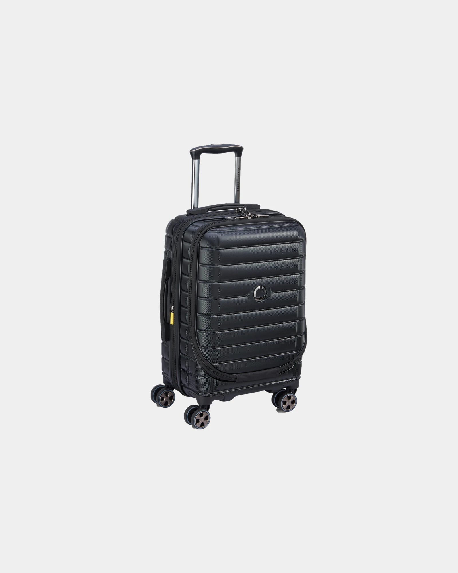 Trolley Delsey Shadow 5.0 55 cm da personalizzare - Nero
