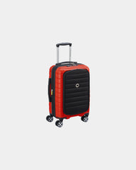 Trolley Delsey Shadow 5.0 55 cm da personalizzare - Rosso Intenso