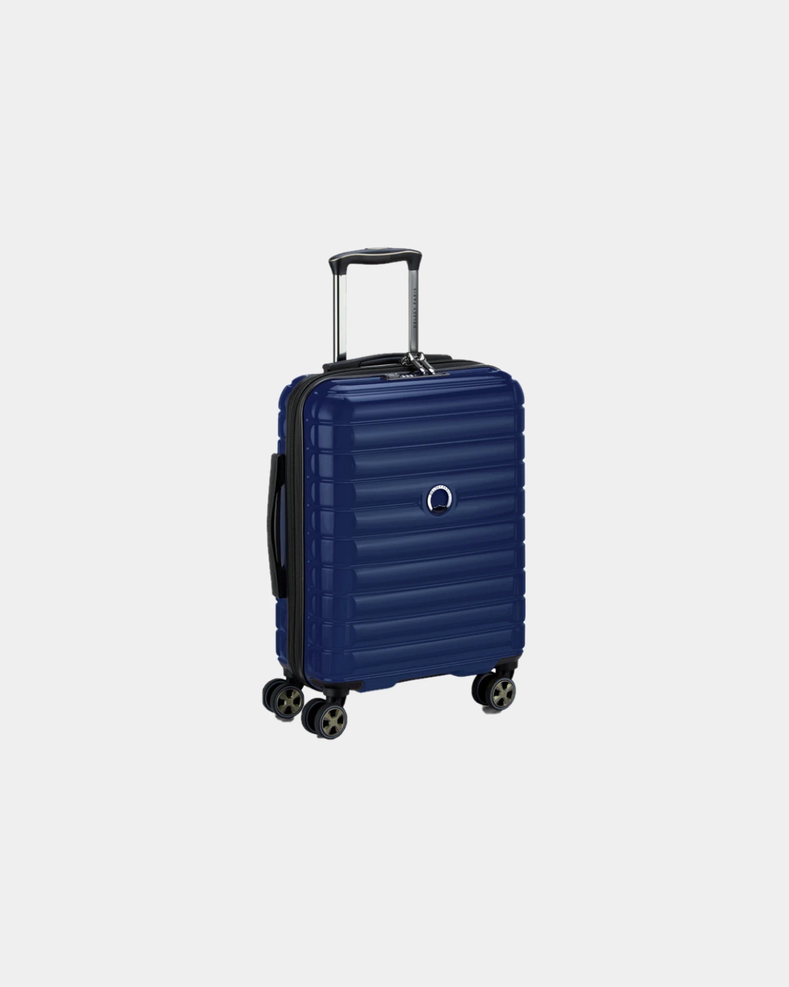 Trolley policarbonato Delsey Shadow 5.0 da personalizzare - Blu marino profondo