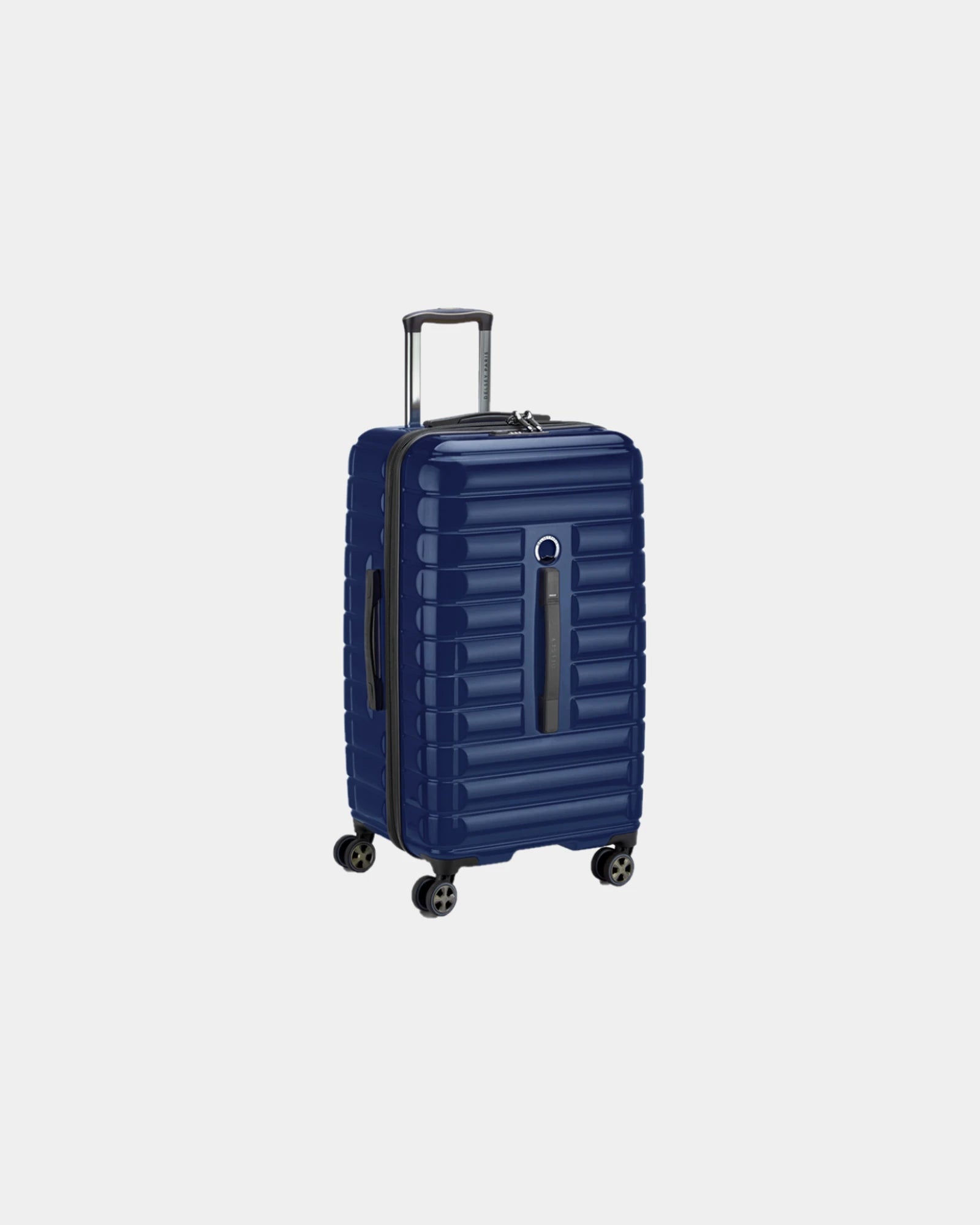 Trolley policarbonato Delsey Shadow 5.0 da personalizzare - Blu marino profondo