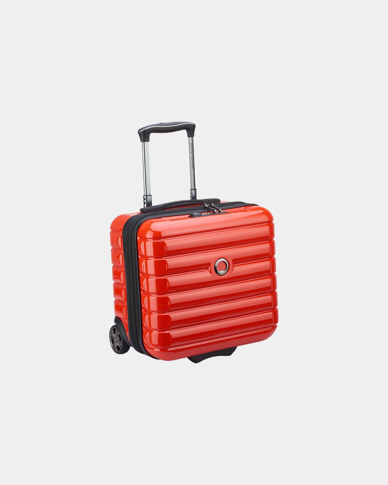 Trolley cabina policarbonato Delsey da personalizzare - Rosso Intenso