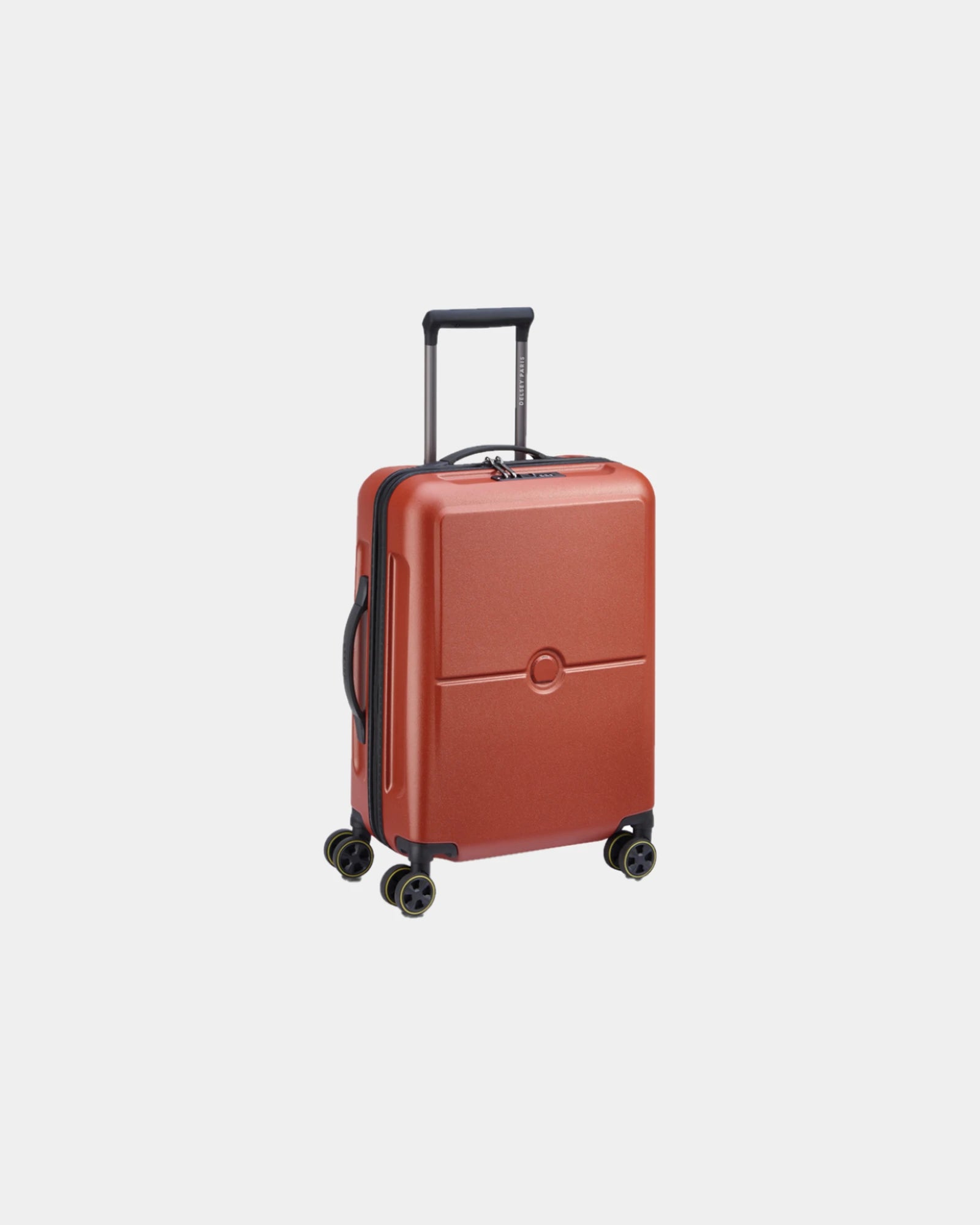 Trolley policarbonato Delsey Turenne 55cm da personalizzare - Terracotta