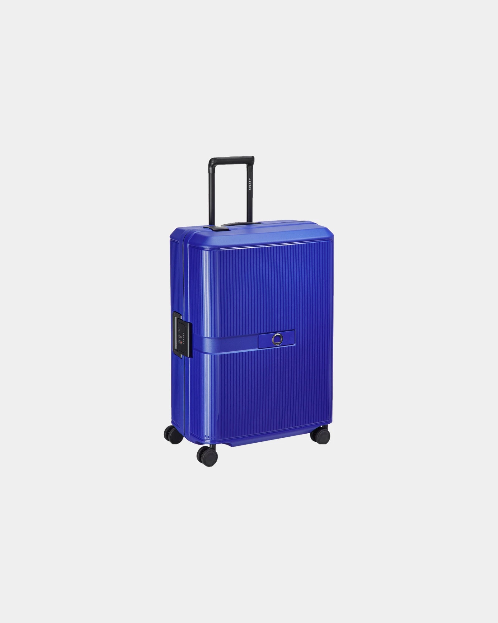 Trolley Delsey Vauban polipropilene 70cm da personalizzare - Blu elettrico