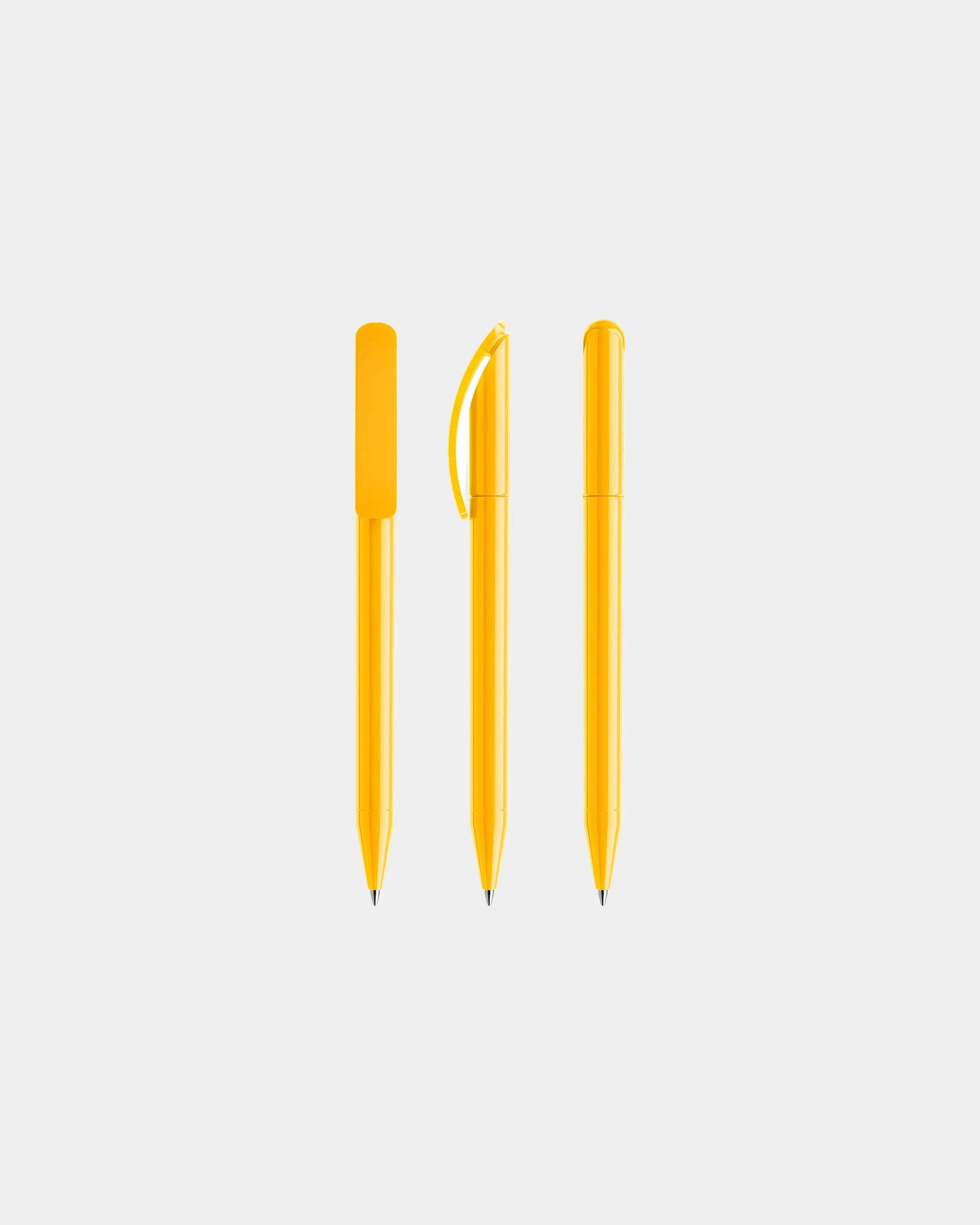 Penna Prodir DS3TPP Polished da personalizzare - Giallo lucido