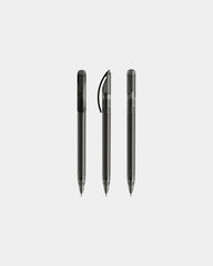 Penna trasparente Prodir DS3 TTT da personalizzare - Antracite Trasparente
