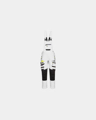 Salopette alta visibilità elastica DX4 da personalizzare - Bianco