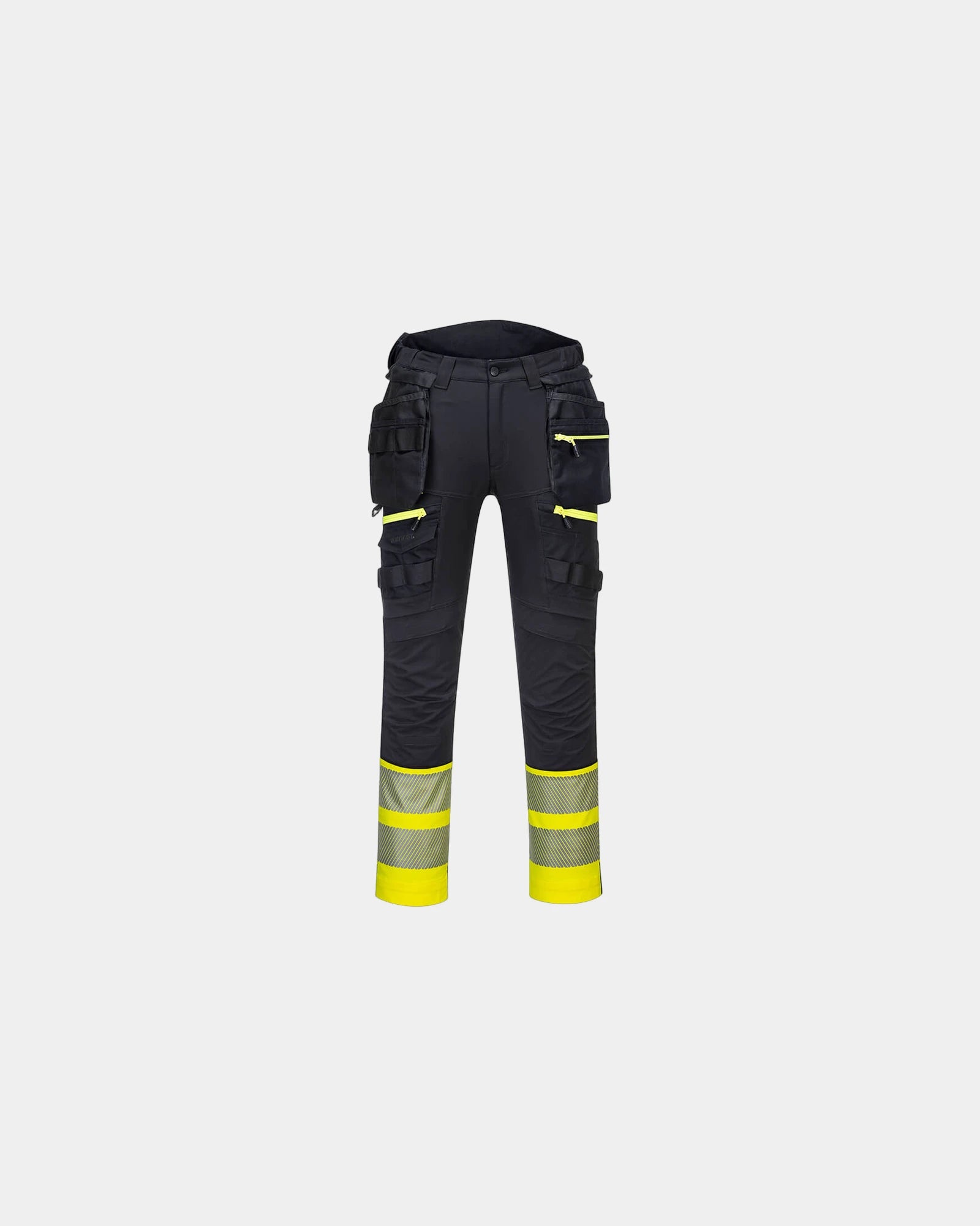 Pantalone alta visibilità Holster DX4 classe 1 da personalizzare - Giallo-Nero