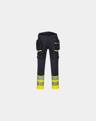 Pantalone alta visibilità Holster DX4 classe 1 da personalizzare - Giallo-Nero