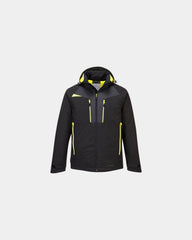 Parka invernale impermeabile isolante da personalizzare - Nero-Blu Cielo
