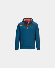 Felpa quarto zip elasticizzata DX4 da personalizzare - Specchio
