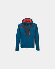 Felpa con cappuccio zip tessuto tecnico da personalizzare - Specchio