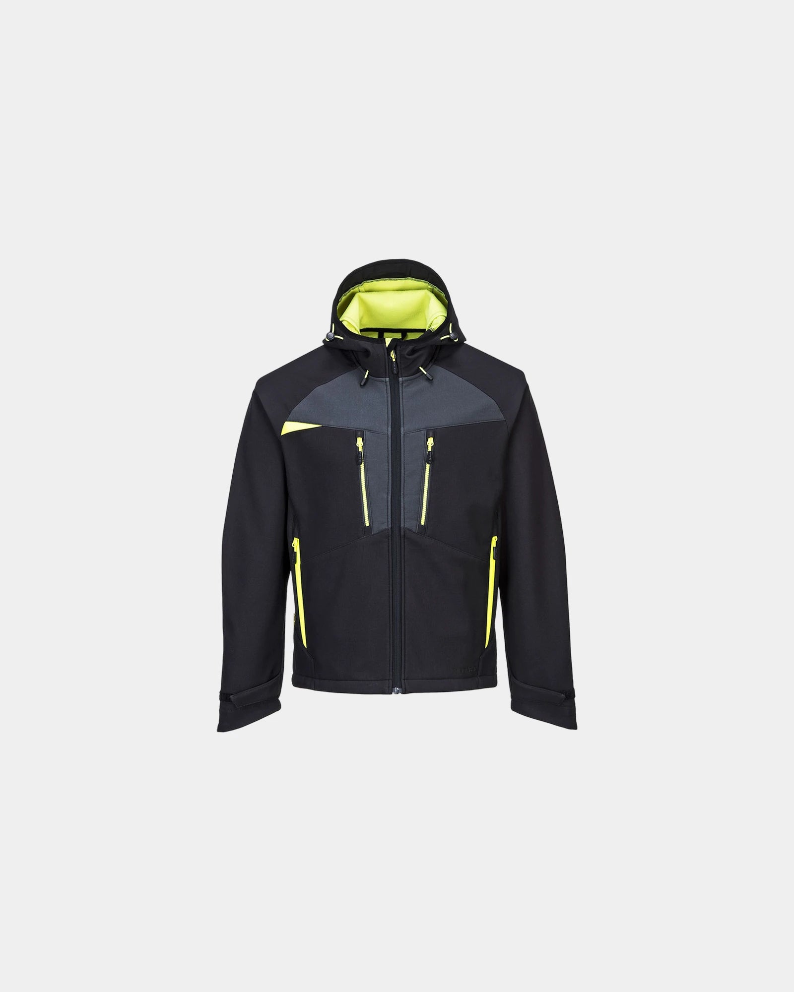 Giacca softshell impermeabile e traspirante da personalizzare - Nero-Blu Cielo