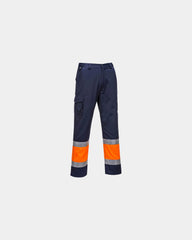 Pantalone alta visibilità certificato da personalizzare - Arancione