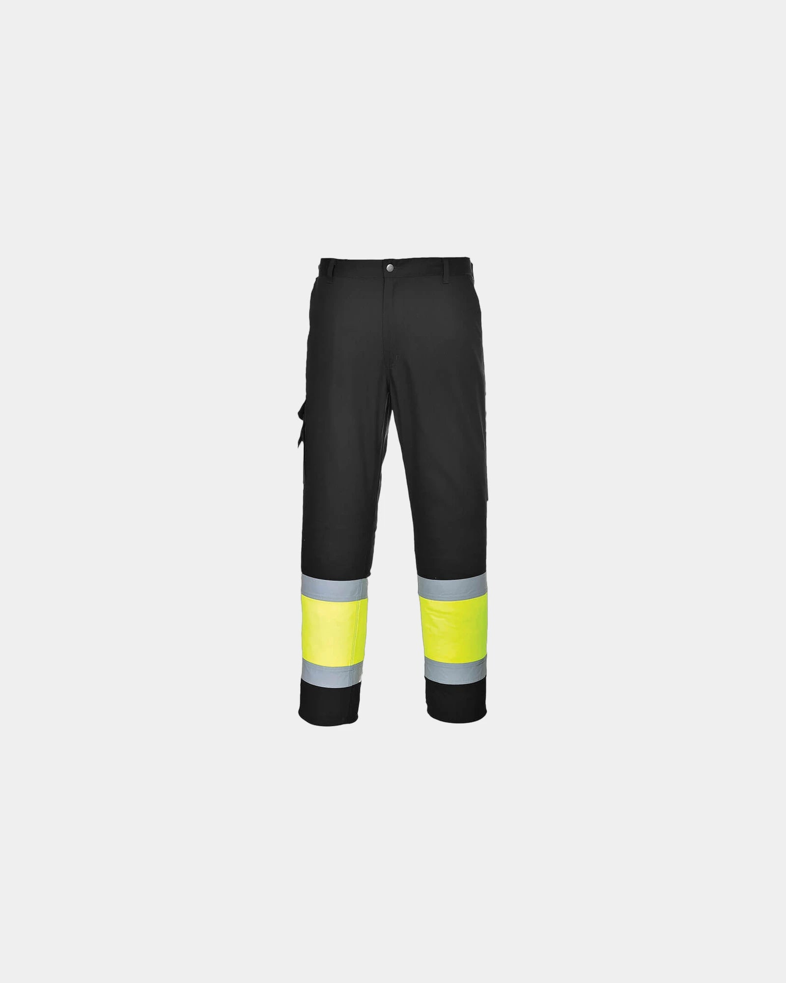 Pantalone alta visibilità certificato da personalizzare - Giallo-Nero