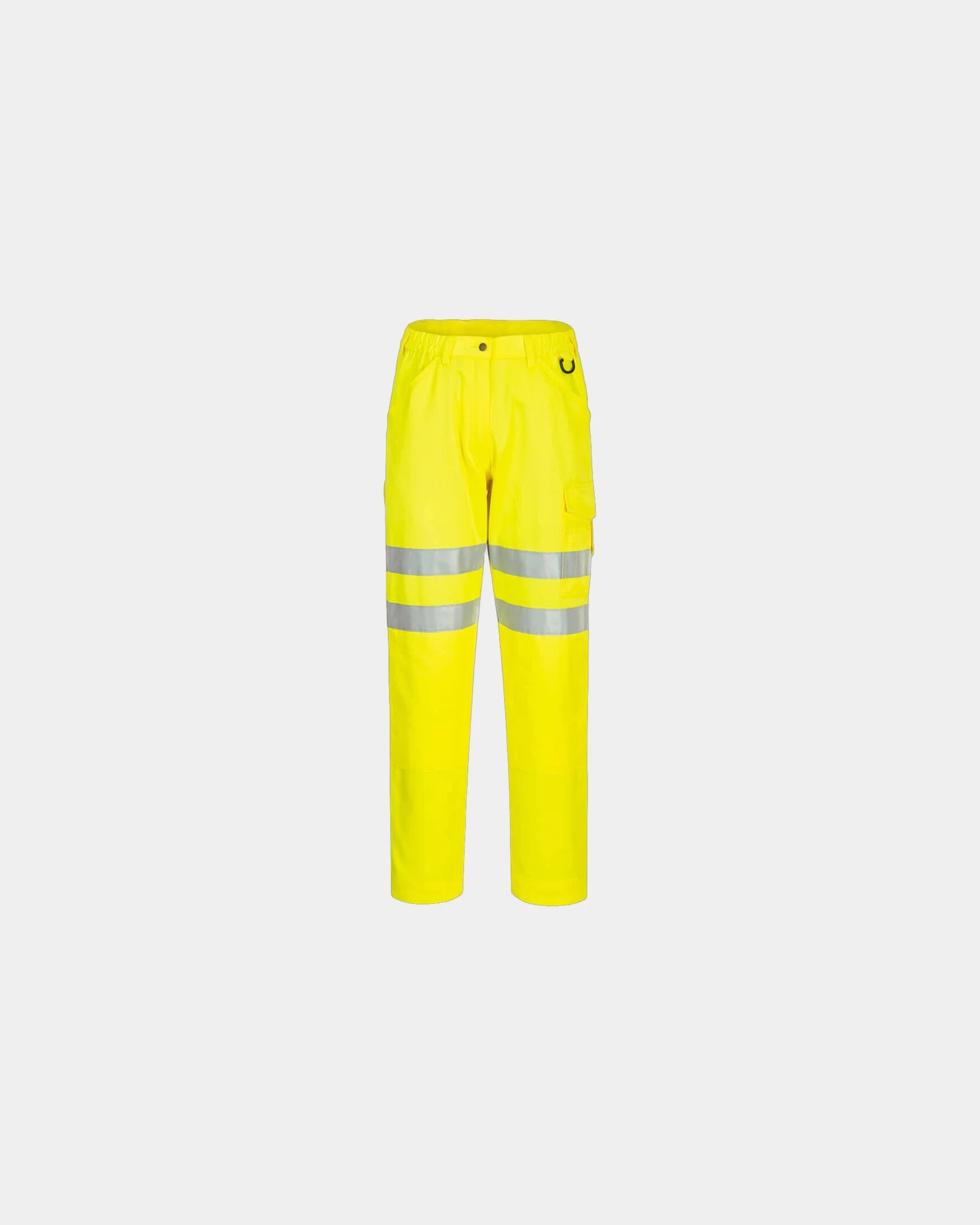 Pantalone alta visibilità poliestere ISO da personalizzare - Giallo