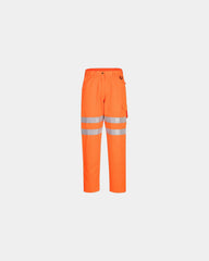 Pantalone alta visibilità poliestere ISO da personalizzare - Arancione