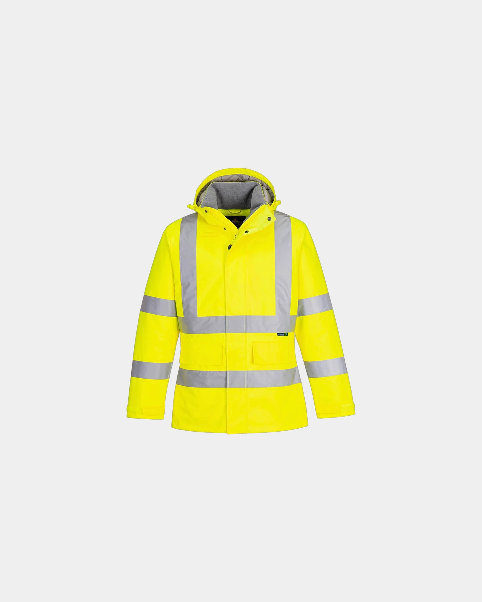 Parka invernale alta visibilità da personalizzare - Giallo