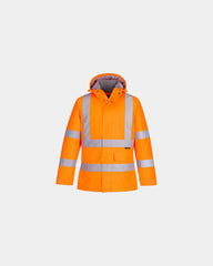 Parka invernale alta visibilità da personalizzare - Arancione