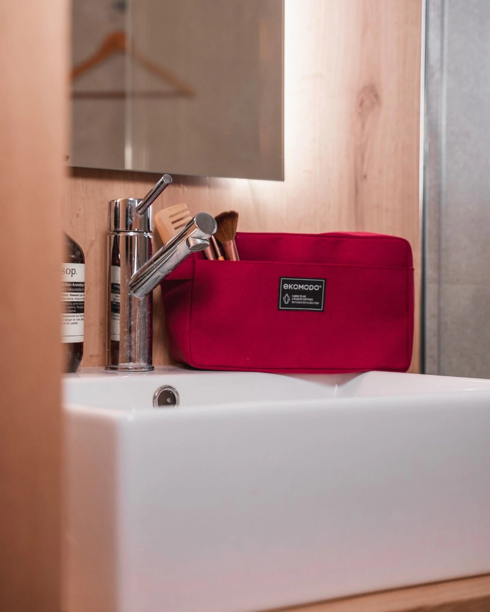 Beauty case RPET Ekomodo Apain da personalizzare