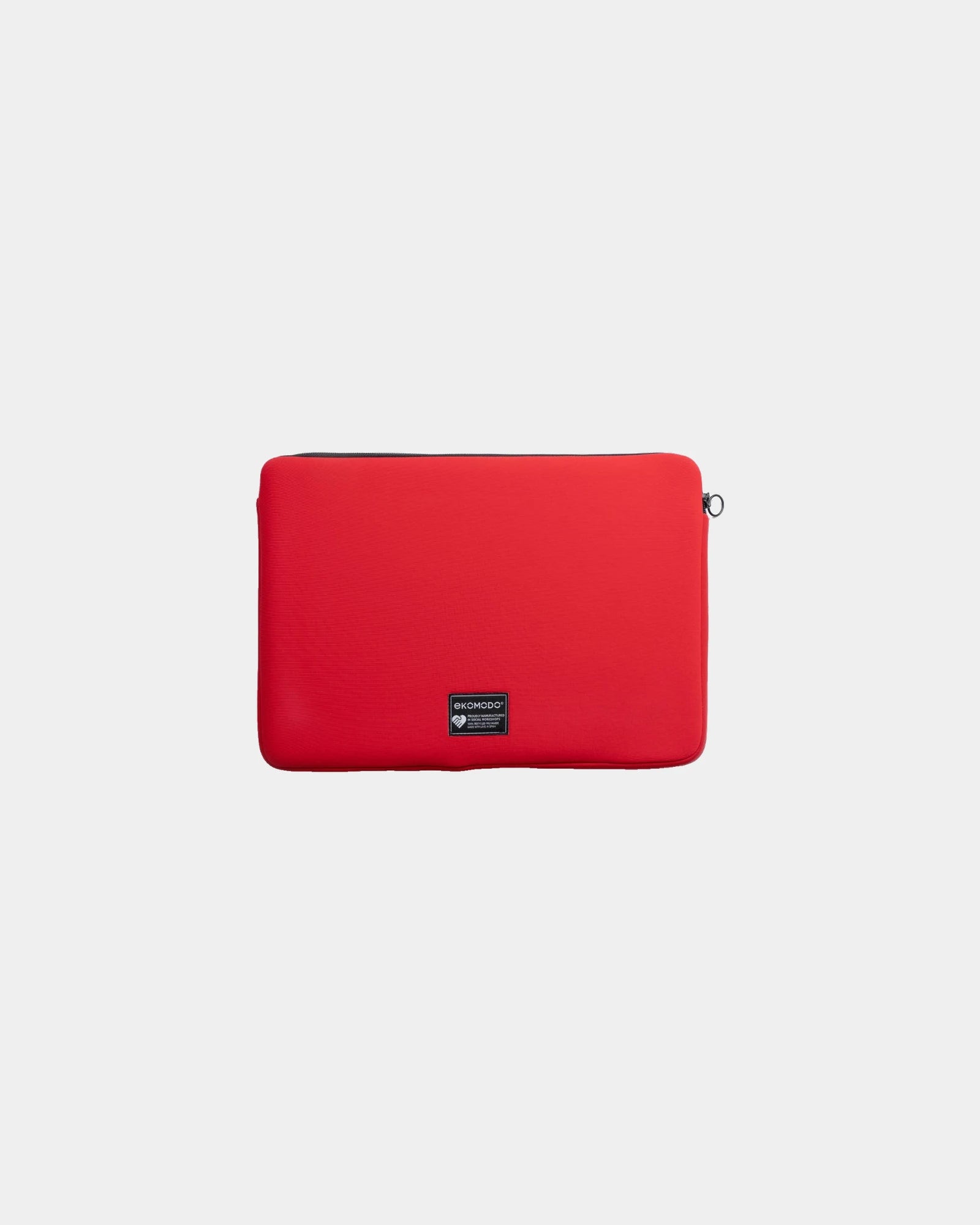 Custodia laptop riciclata Apar 13" da personalizzare - Rosso