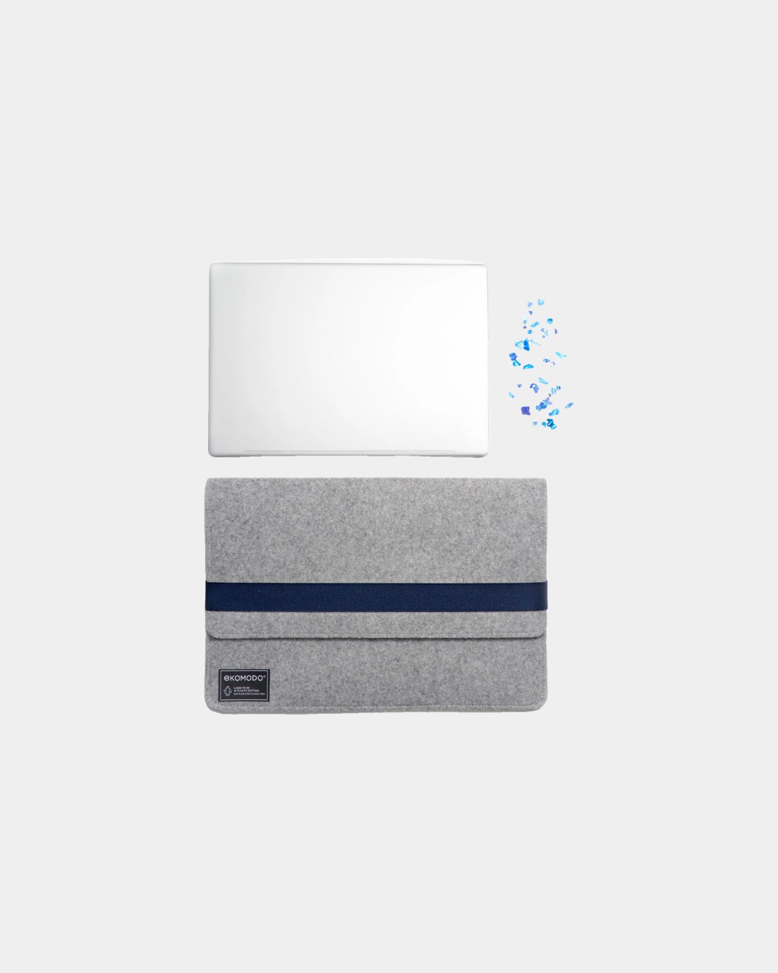 Custodia laptop riciclata Ekomodo Hazi 13" da personalizzare