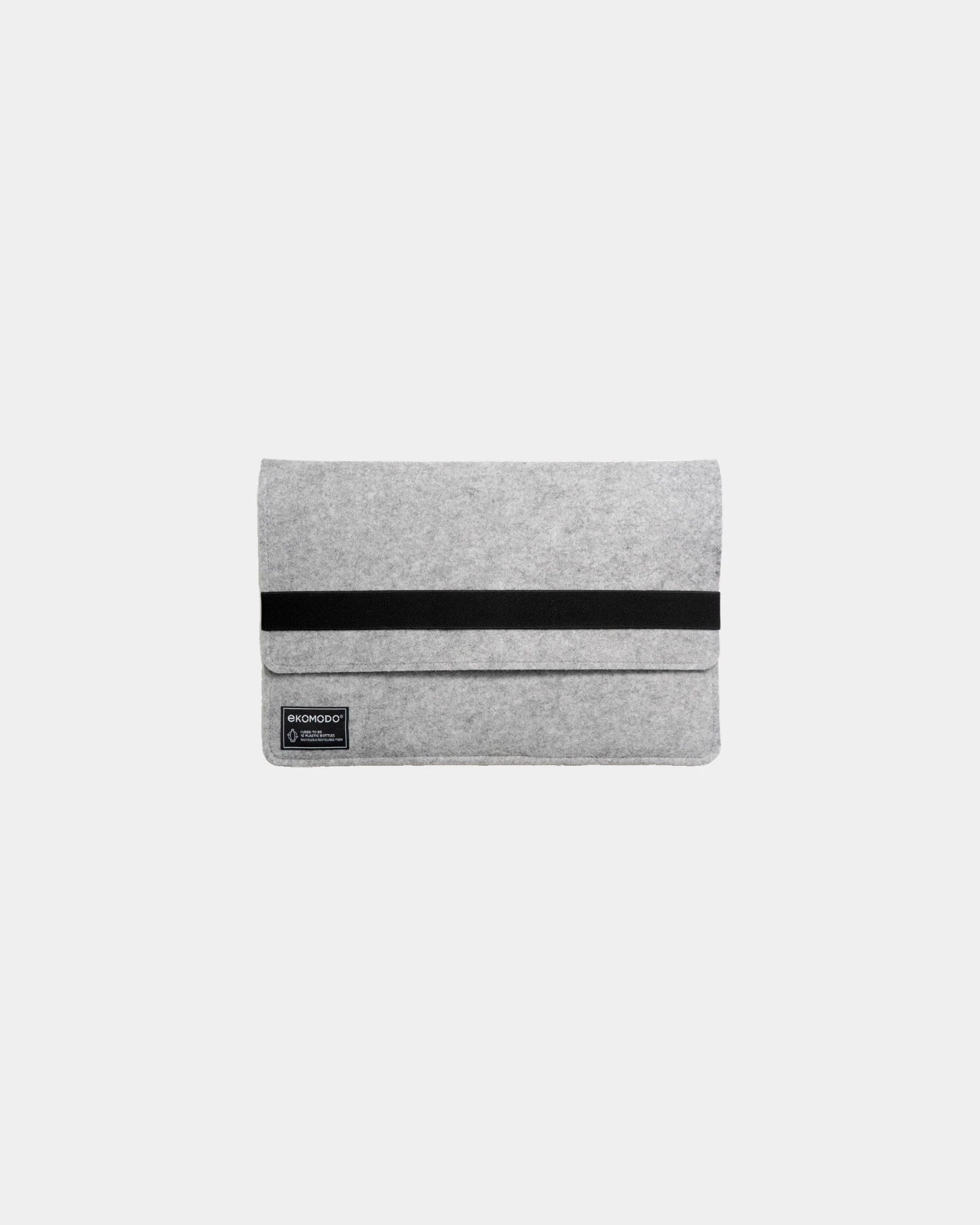 Custodia laptop riciclata Ekomodo Hazi 13" da personalizzare - Nero