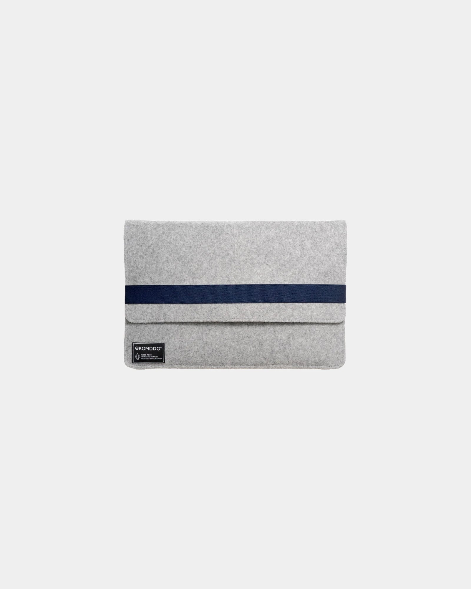 Custodia laptop riciclata Ekomodo Hazi 13" da personalizzare - Blu navy