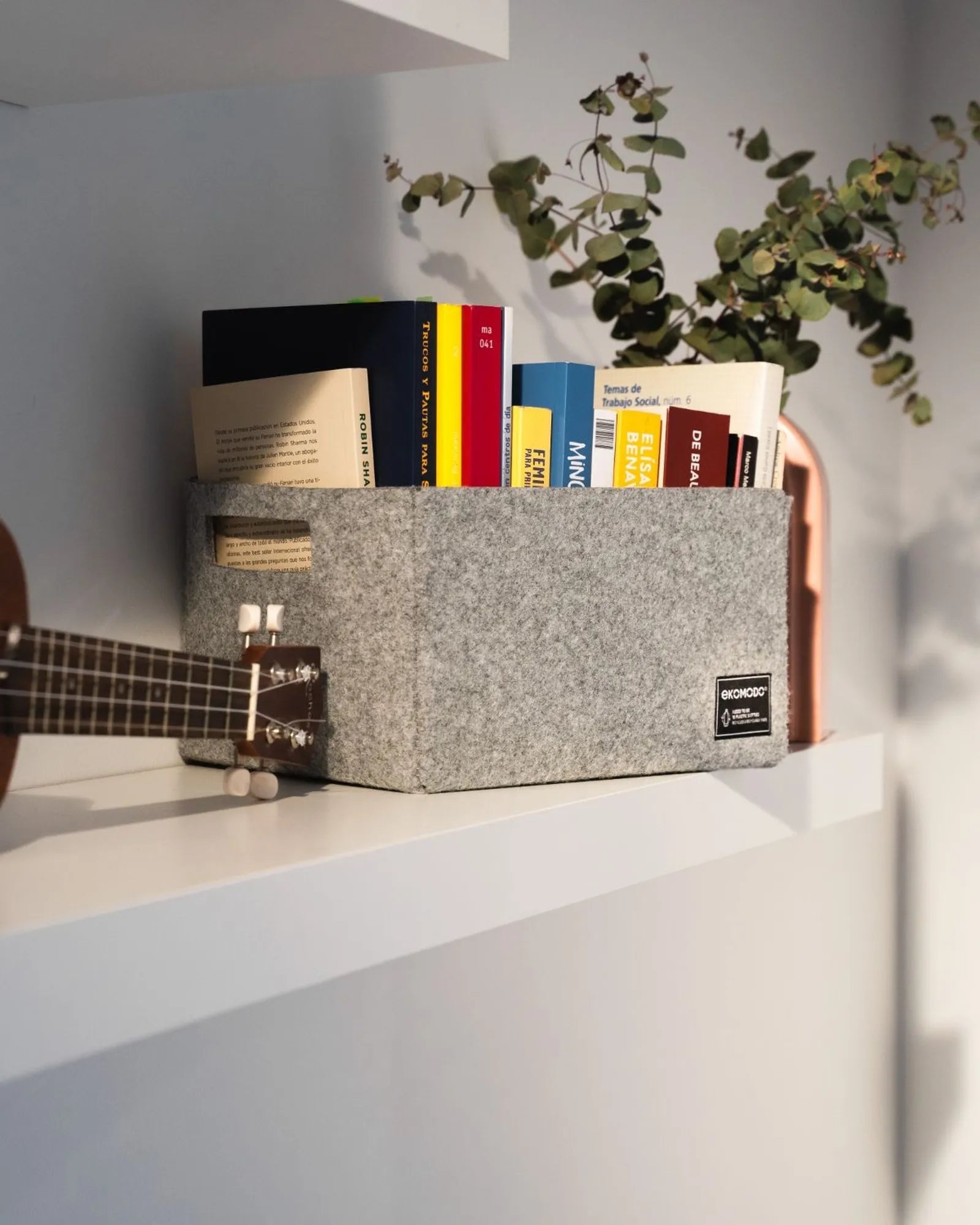 Cestino RPET Ekomodo Jaso 28x20x26 cm da personalizzare