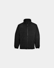 Pile antipilling 280 g/m² Aran da personalizzare - Nero-Blu Cielo