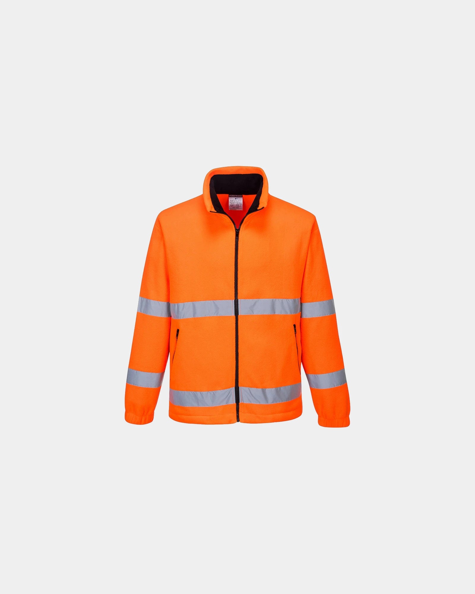 Pile alta visibilità antipilling 250 g/m² da personalizzare - Arancione