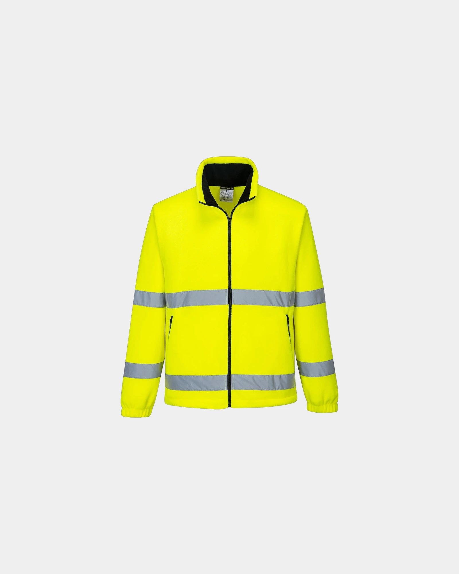 Pile alta visibilità antipilling 250 g/m² da personalizzare - Giallo