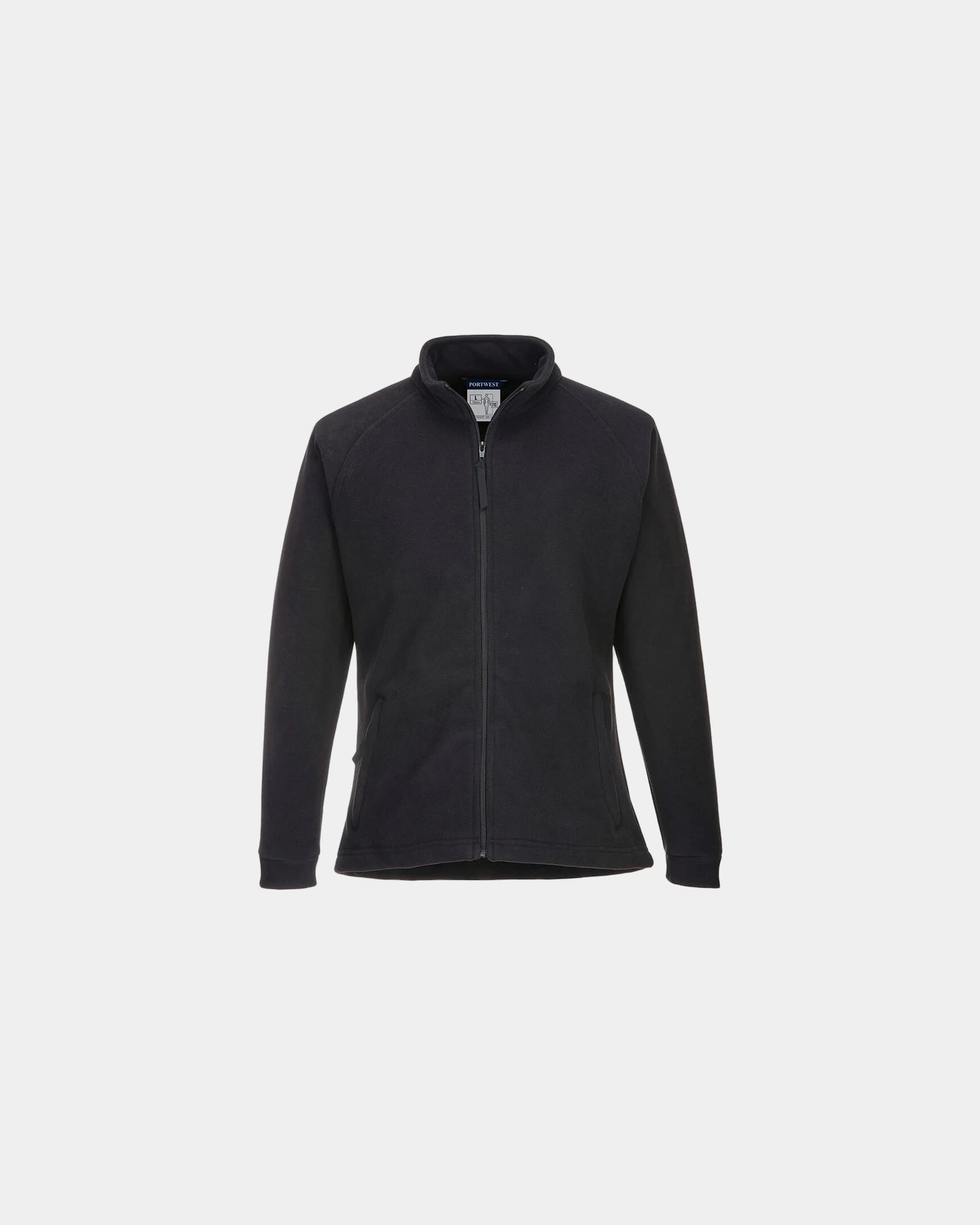 Pile donna 280 g/m² antipelosità da personalizzare - Nero-Blu Cielo