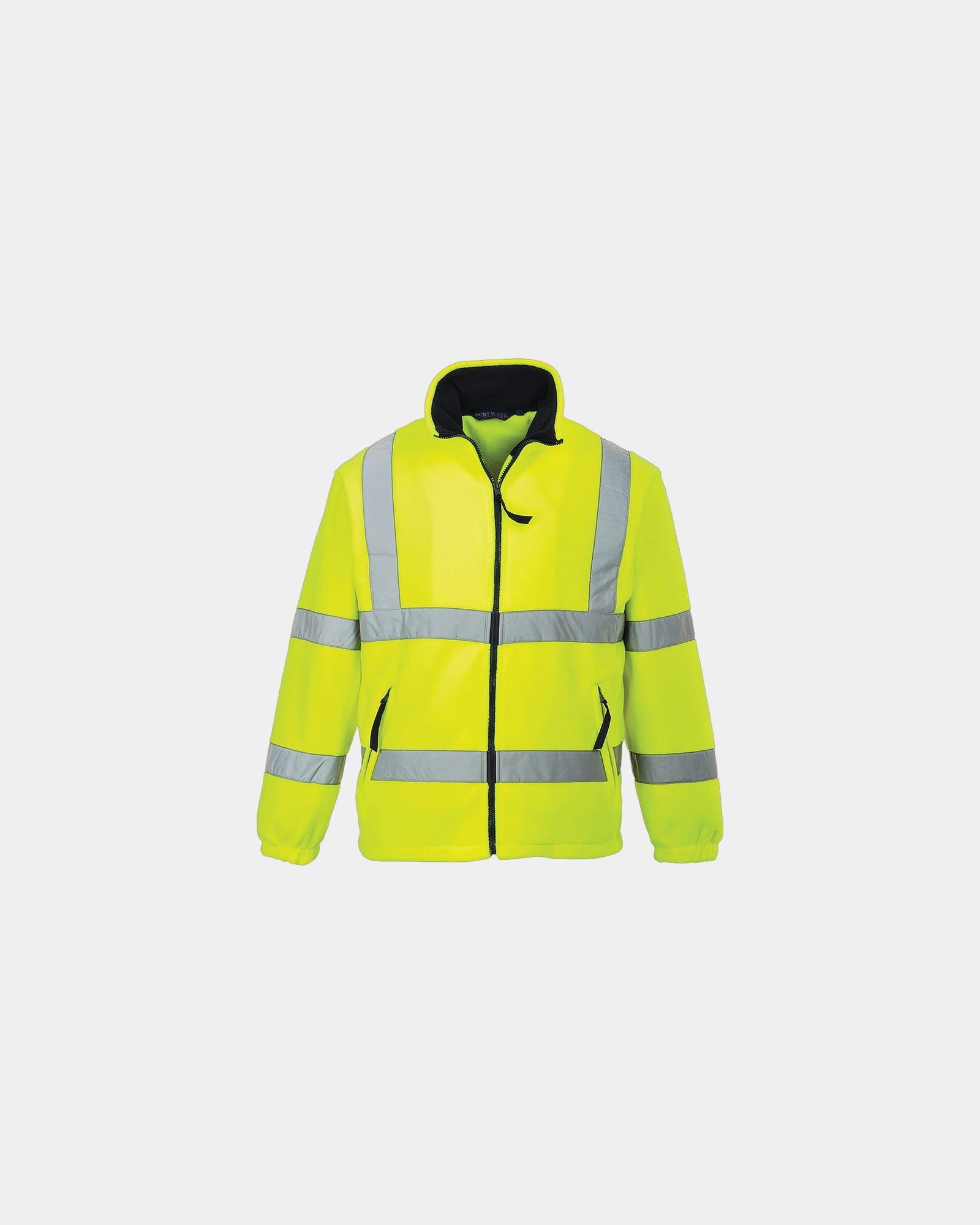Felpa polare alta visibilità 300g/m² da personalizzare - Giallo