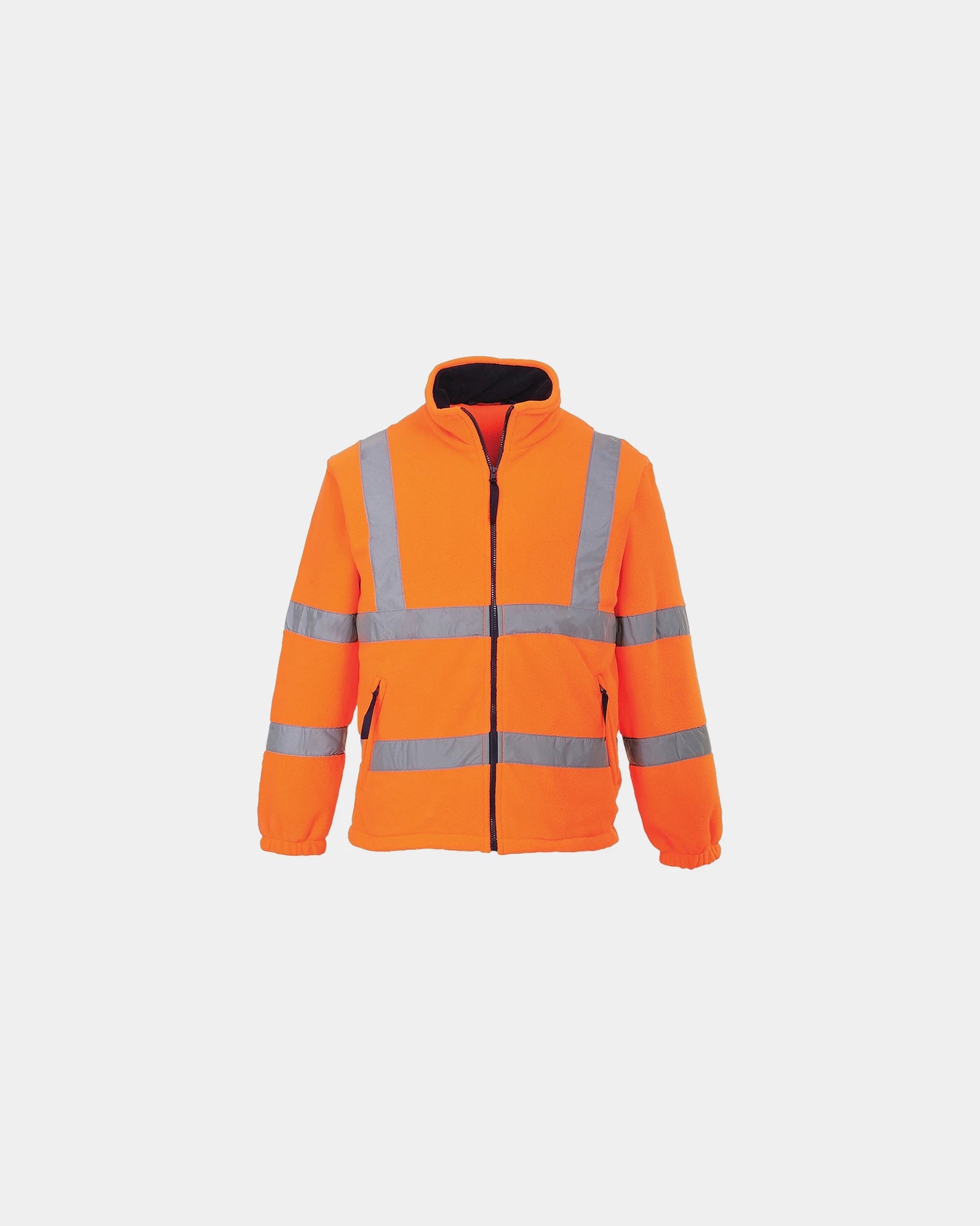 Felpa polare alta visibilità 300g/m² da personalizzare - Arancione